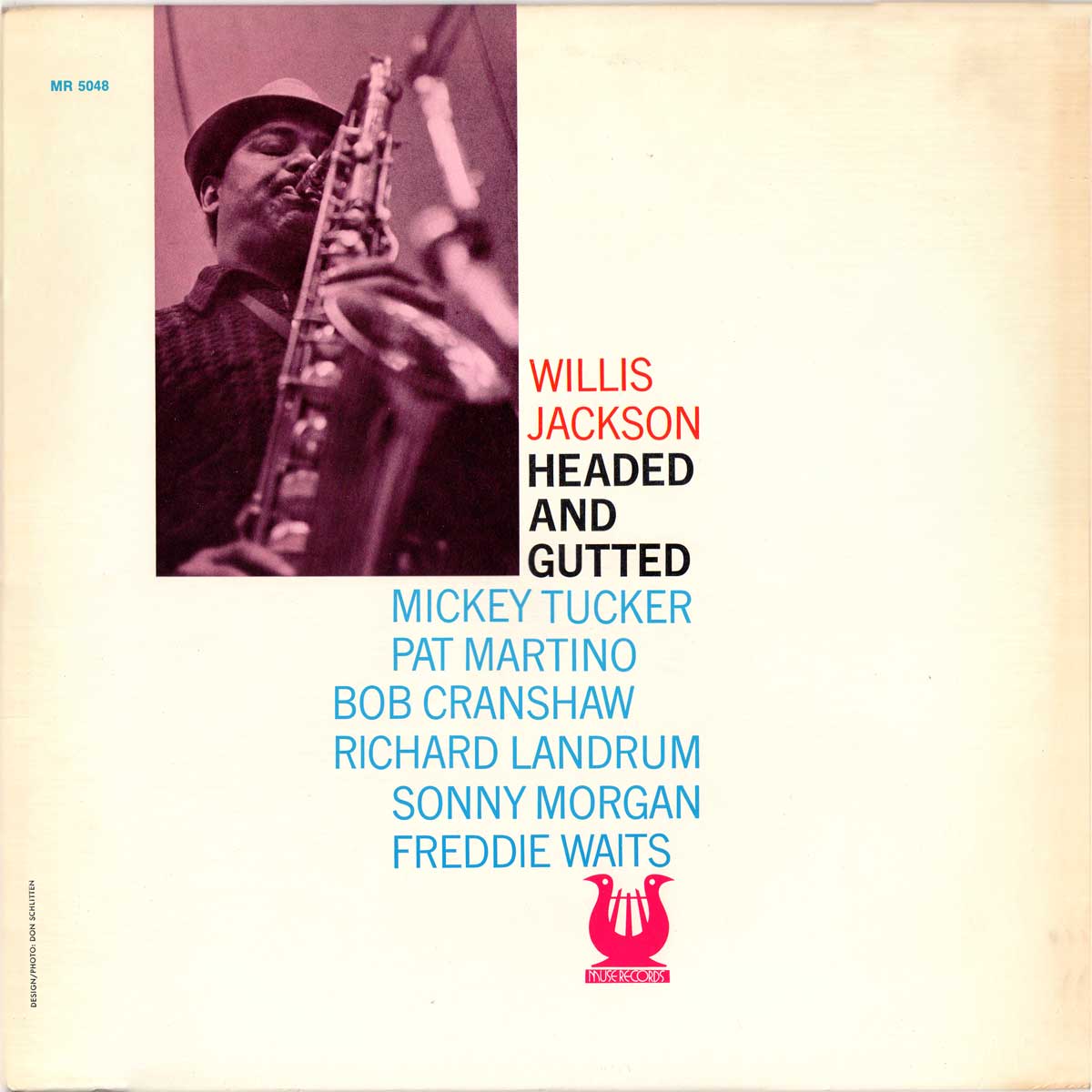 Willis Jackson - Headed And Gutted - Front cover